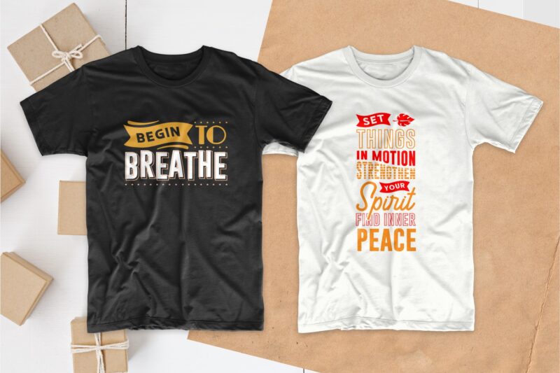 Yoga t shirt designs bundle, Best yoga quotes, Yoga typography designs for t-shirt design, Yoga quotes t-shirt design for commercial use and print on demand, EPS SVG PNG PSD