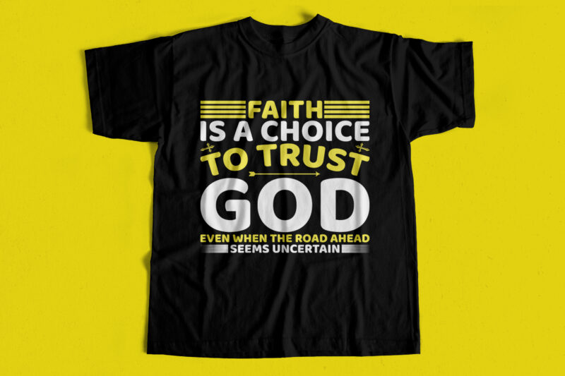 BUNDLE OFFER – 50 Christianity T-Shirt Designs – New And Unique Designs For Sale – Huge Discount Offer