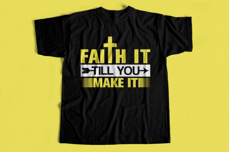 BUNDLE OFFER – 50 Christianity T-Shirt Designs – New And Unique Designs For Sale – Huge Discount Offer