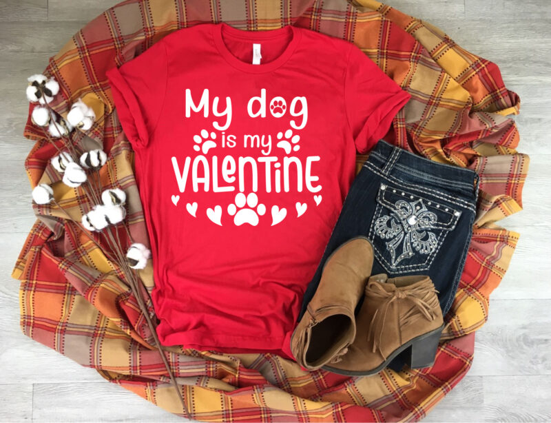 Dog Valentine T-shirt Design, Valentines Dog, valentines, heart love, happy valentines day, valentines vector, valentine’s day png, Valentines Dog Heart