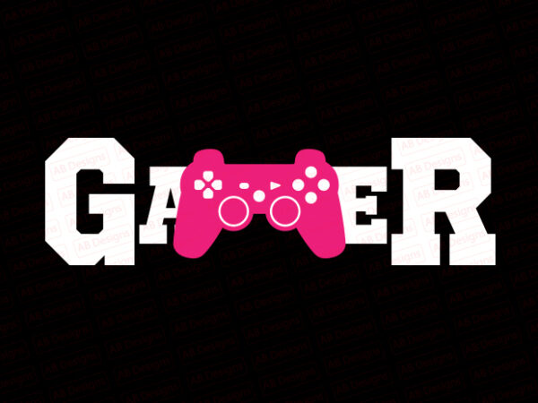 Gamer t-shirt design