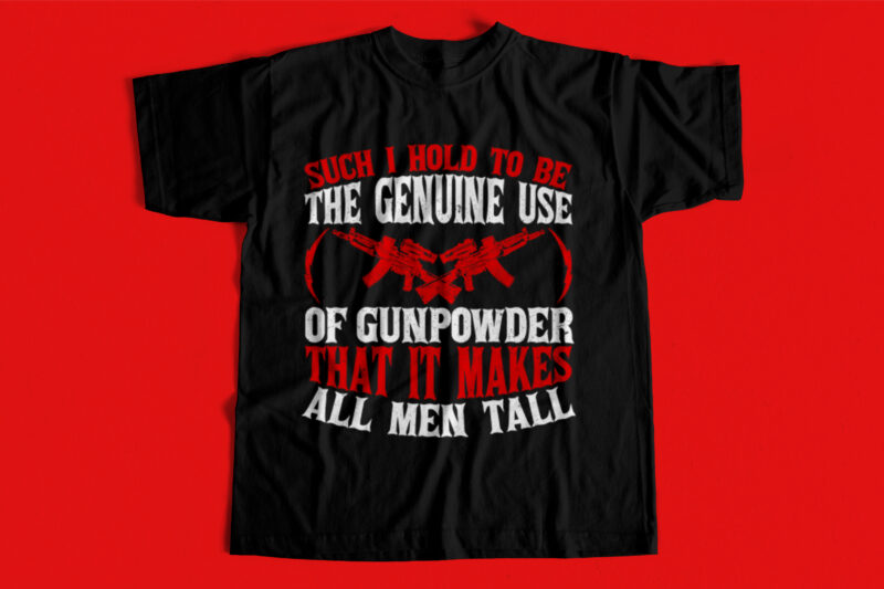 Huge Bundle – Niche GUNS – Trending GUNS T-Shirt Designs – Military designs