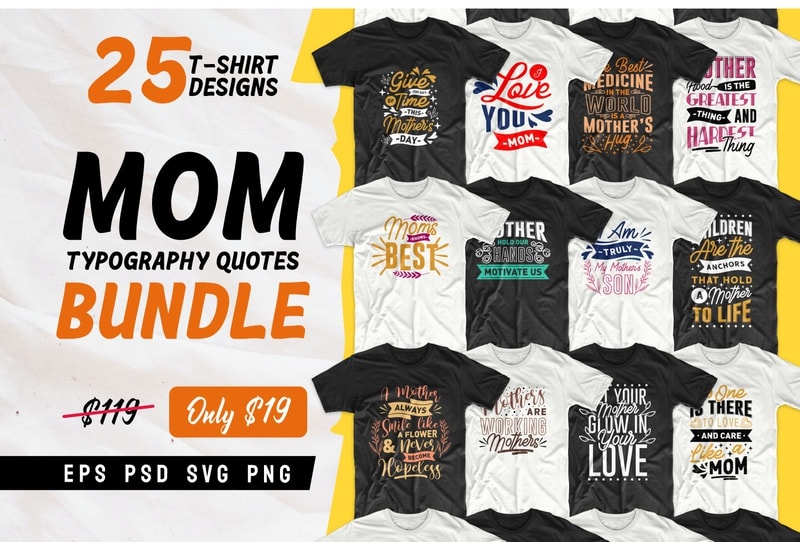 Download Mom t-shirt designs quotes bundle, Mother's day quotes SVG bundle, Mom and son quotes, T-shirt ...