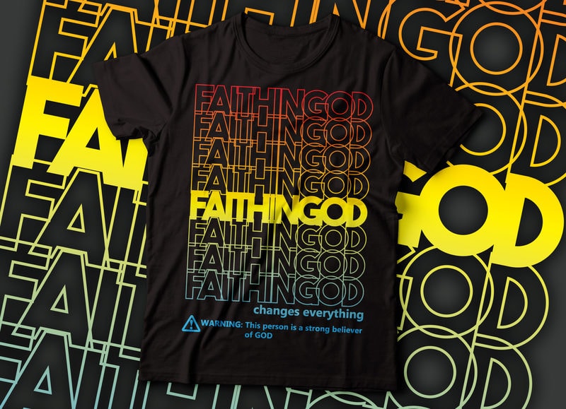 shirts with faith designs