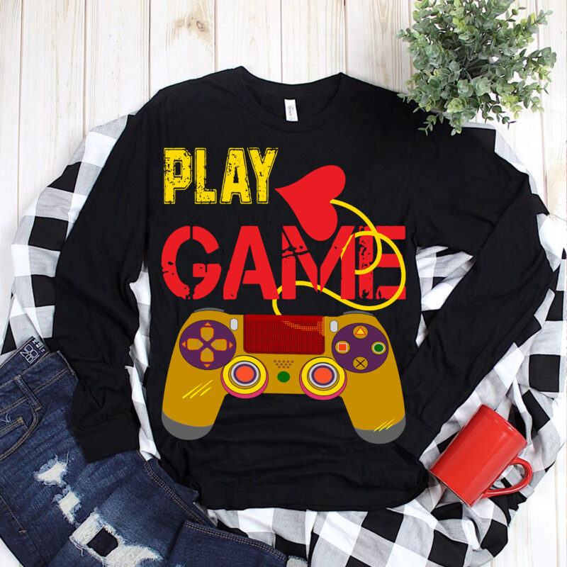 Play Game Svg, Games controller 2021 t shirt template vector, Games controller Svg, Game logo, Game svg, Games vector, gaming svg, Gaming vector