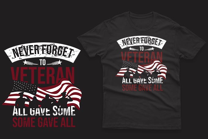 50 American Veteran Design bundle 100% vector ai, eps, svg, png,