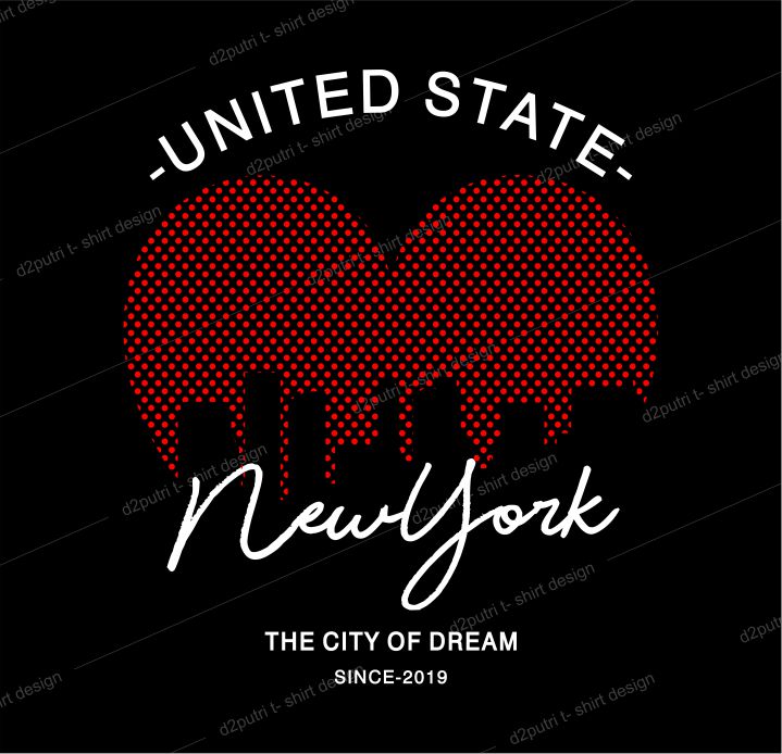 New York SVG cut file, T shirt design, hand lettering