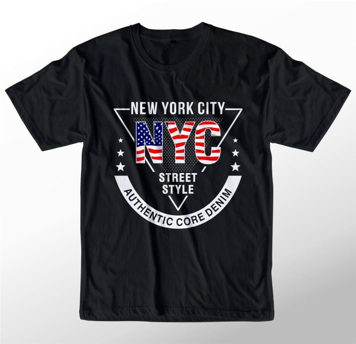 t shirt design graphic, vector, illustration new york city lettering ...