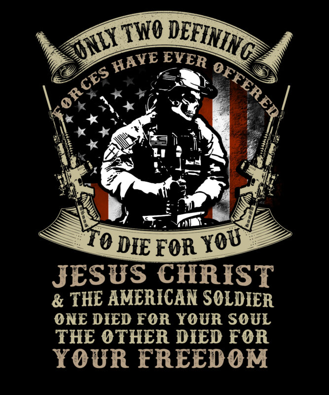 [NO 9] Skull Veteran Army And Military Tshirt Design PSD File Editable Text and Layer