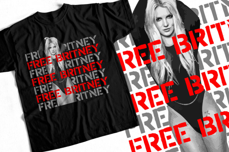 Free Britney – Exclusively For Britney Fans – #freebritney – T Shirt Design for sale