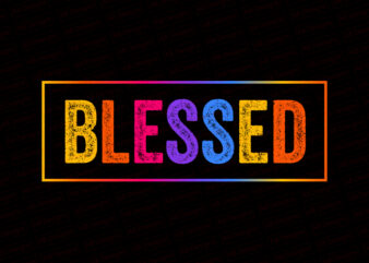 Blessed T-Shirt Design