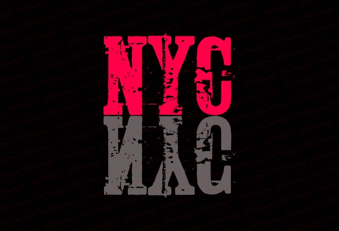 NYC, New york city USA T-Shirt Design