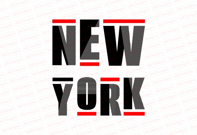 NYC, New york city USA T-Shirt Design