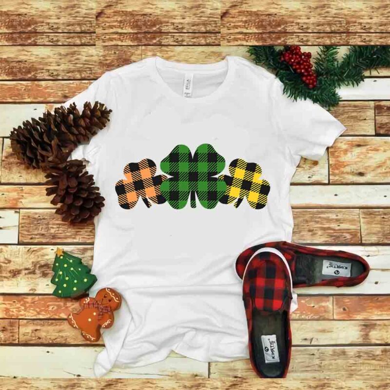 Shamrock Buffalo Plaid svg, Shamrock Buffalo Plaid, st.patrick day svg, patrick day png, patrick day