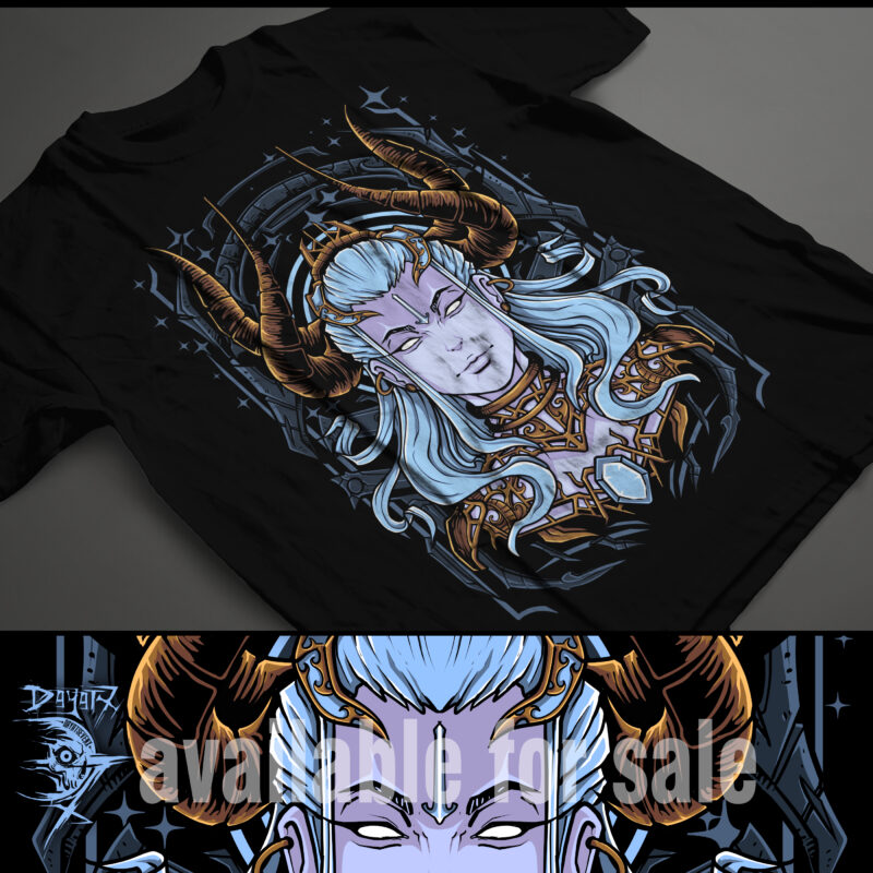 ice witch tshirt design