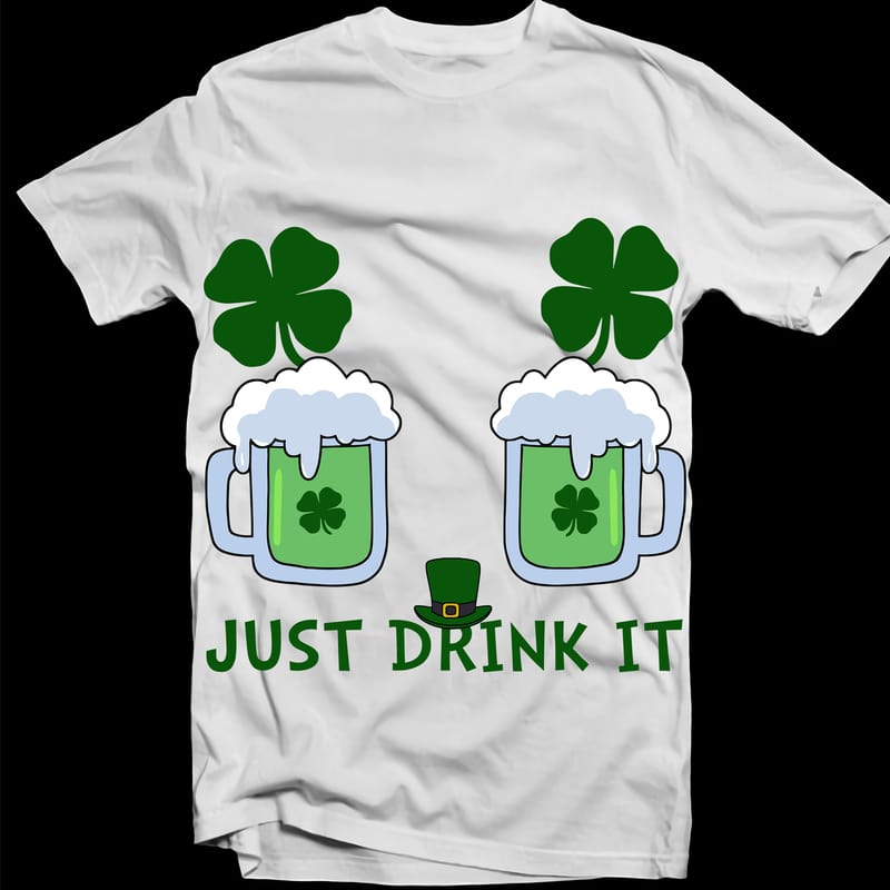 Free Just drink it t shirt design