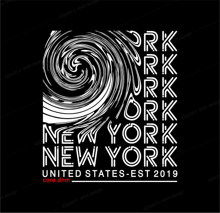 t shirt design graphic, vector, illustration new york city lettering typography