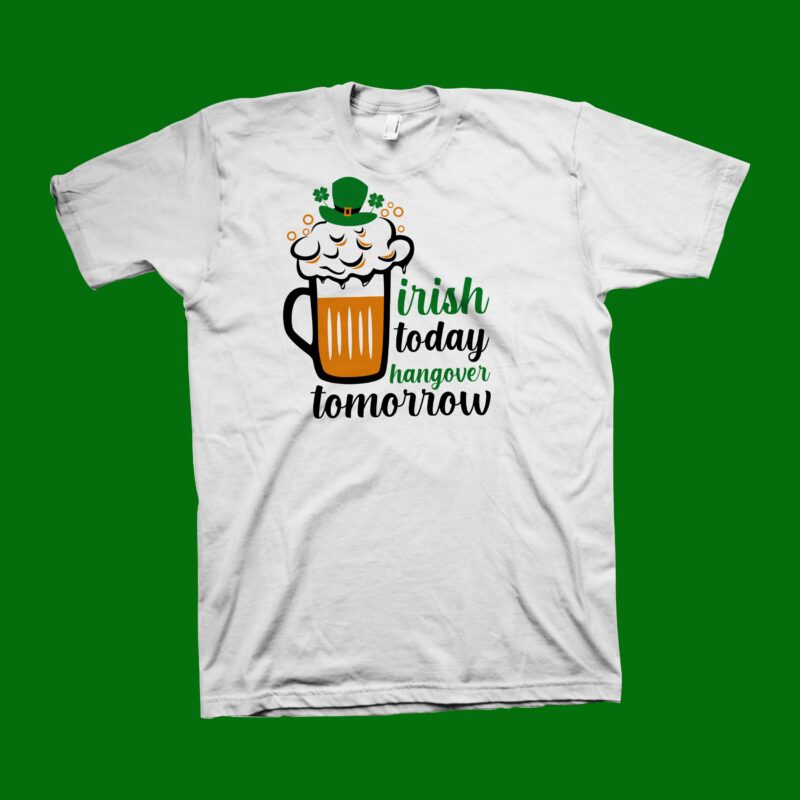 Patricks day t shirt design bundle, patrick’s day svg, patricks bundle, bundle patricks, Irish design bundle, Irish bundle, 10 editable saint patrick’s day t shirt designs bundle for commercial use