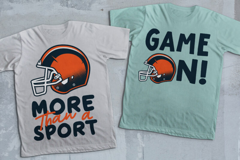 33 Football t-shirt design bundle