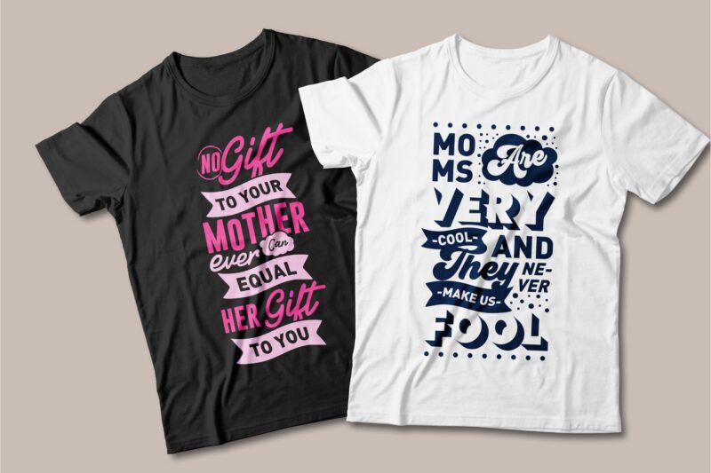 Mom t-shirt designs quotes bundle, Mother’s day quotes SVG bundle, Mom and son quotes, T-shirt designs bundle for commercial use, Vector t-shirt design, Motivational inspirational t-shirt designs pack collection