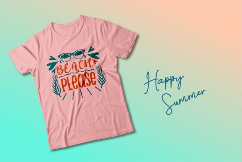 Summer t shirt design quotes bundle. Summer t-shirt design typography pack collection. Summer Vector t shirt design for commercial use. Summer tshirt. Summer SVG