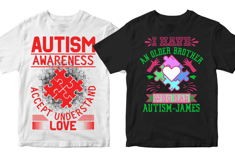 autism t shirt designs