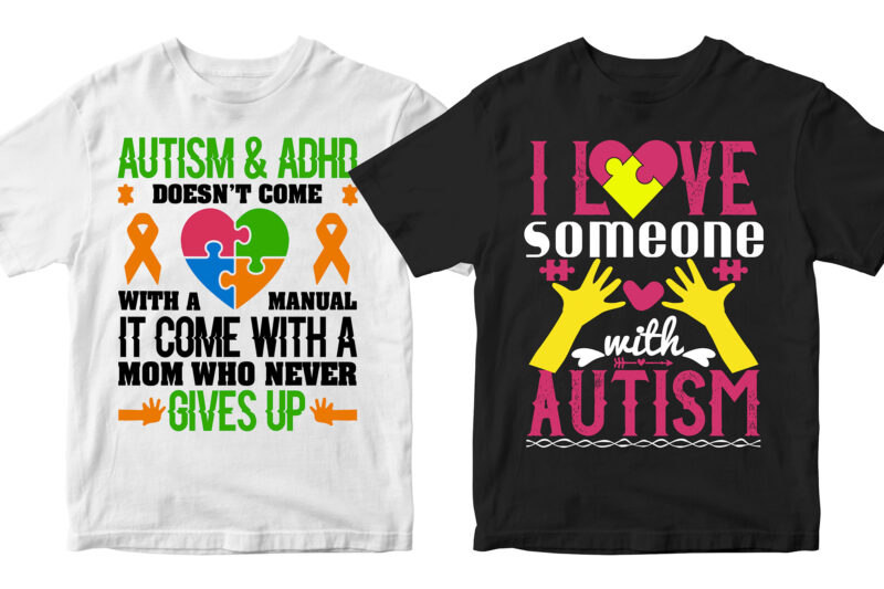 autism t shirt designs