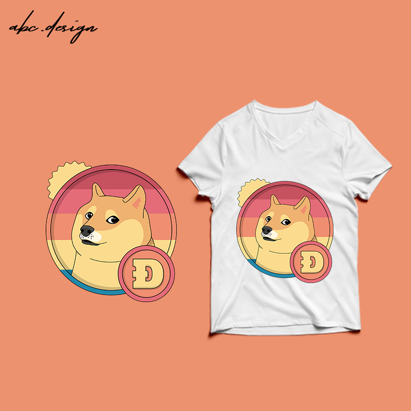 Free Dodge coin t-shirt design