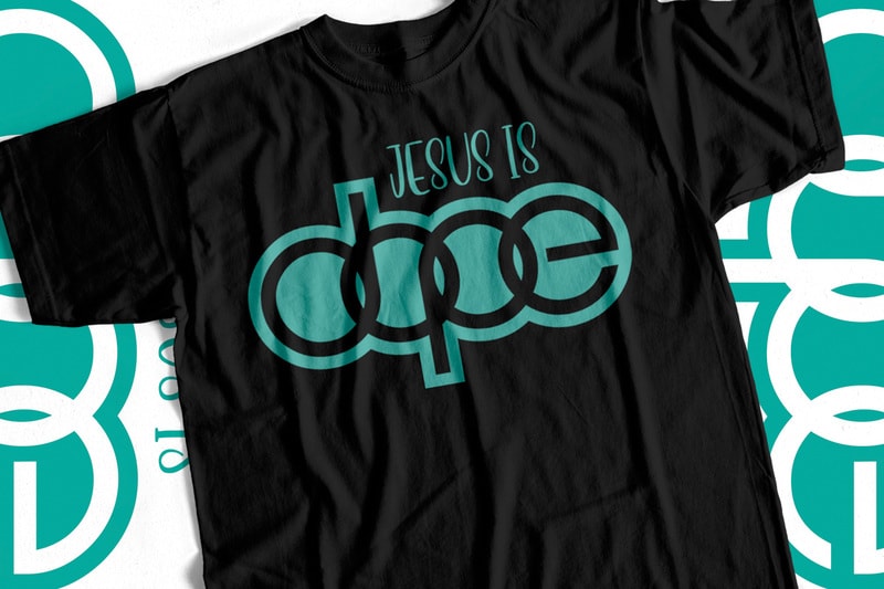 Free Jesus is dope – christian t-shirt designs