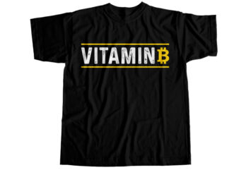 Bitcoin vitamin b T-Shirt Design