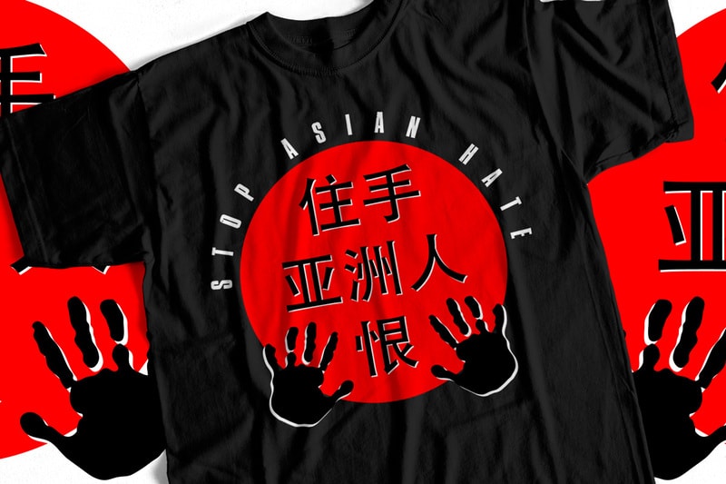 Free Stop asian hate – chinese asian t-shirt design