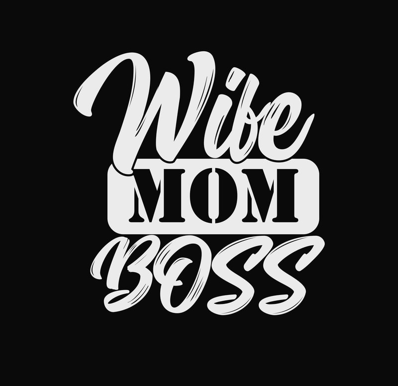 Free Wife mom boss t shirt design for sale