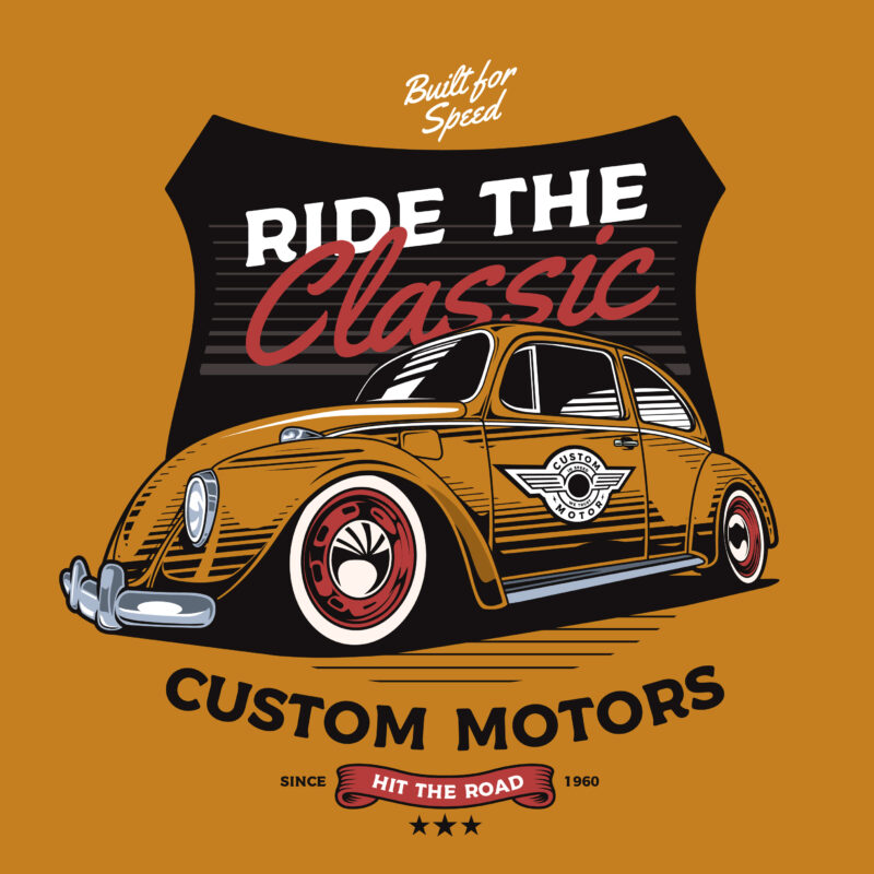 Classic Beetle Car design