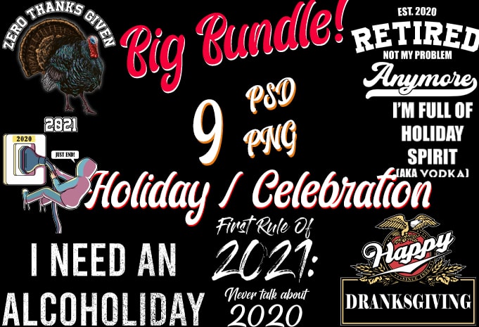 Free Holiday / celebration / thanks giveing / drinkmas / end 2020 / holiday spirit graphic t shirt