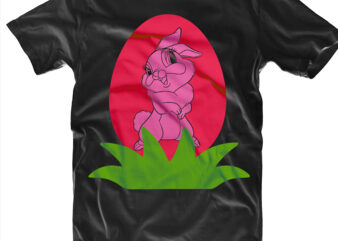 Rabbit egg rabbit Easter t shirt design