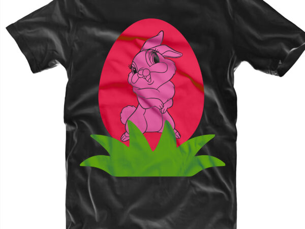 Rabbit egg rabbit easter t shirt design