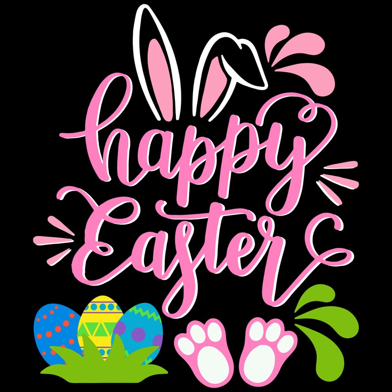 Happy easter day t shirt template, Easter egg vector, Rabbit easter day ...