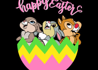 Happy easter day t shirt template, Rabbit egg Easter t shirt design