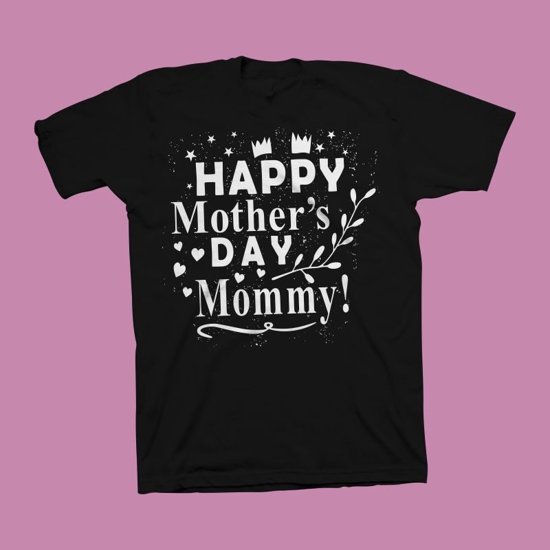 Mother's day t shirt design bundle, mother's day svg, mother's day ...