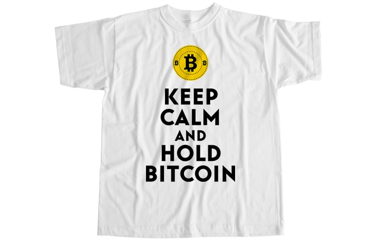 54 bitcoin, 54 bitcoin digital currency T-Shirt Design Bundle