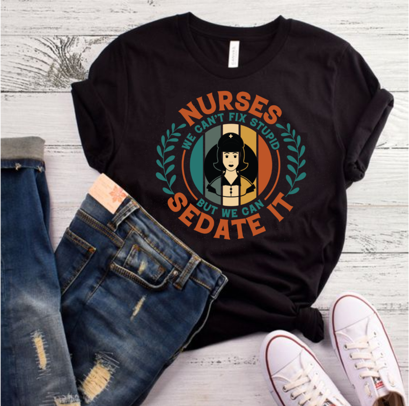 15 best selling nurse t-shirt designs bundle