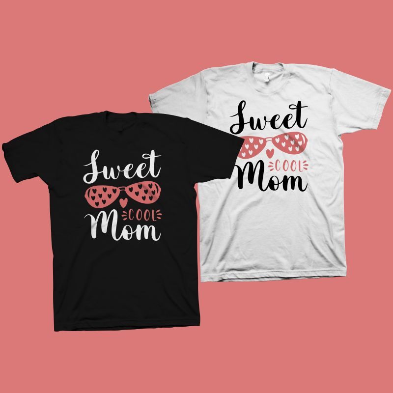 Mother's day t shirt design bundle, mother's day svg, mother's day bundle, mom t shirt bundle, funny mothers day design bundle, mom quotes design bundle, mother shirt bundle, 100% vector