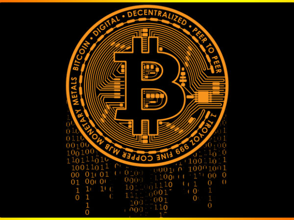 Bitcoin t shirt template