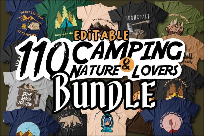 camping t shirts designs