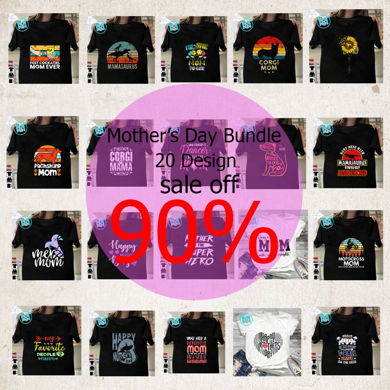 Free Happy mother’s day bundle, mom svg, mom svg bundle, mother’s day cut file svg png dxf eps graphic t shirt