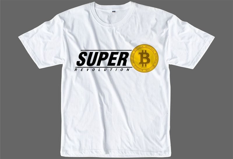 Free Crypto t shirt design svg, bitcoin t shirt design, bitcoin,cryptocurrency, typography graphic, vector, illustration lettering