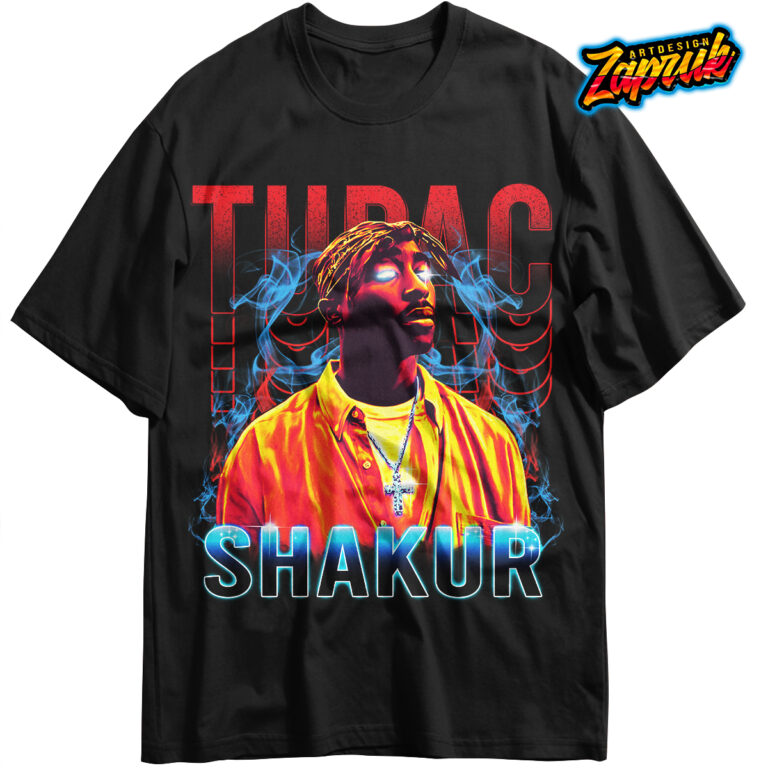 tupac shirt oversized