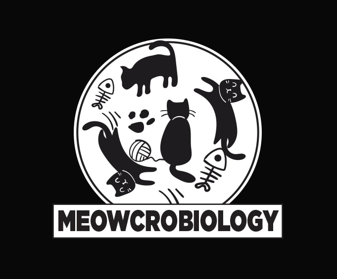 Meowcrobiology science cat tees png, Microbiology svg, Microbiology Cat Lovers T-Shirt design png, Meowcrobiology kitty,Meowcrobiology Microbiology cat funny,