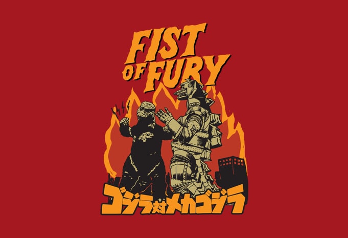 fist of fury - Buy t-shirt designs