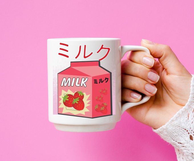 Download Japanese Otaku Png Anime Strawberry Milkshake Shirt Design Svg Funny Retro 90s Japanese Kawaii Png Strawberry Milk Shake Carton Eps Buy T Shirt Designs